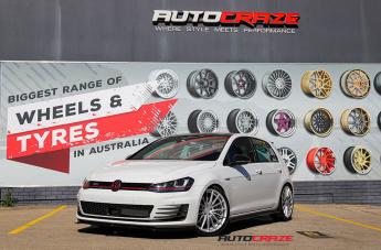VOLKSWAGEN GOLF SF09 SILVER MACHINED